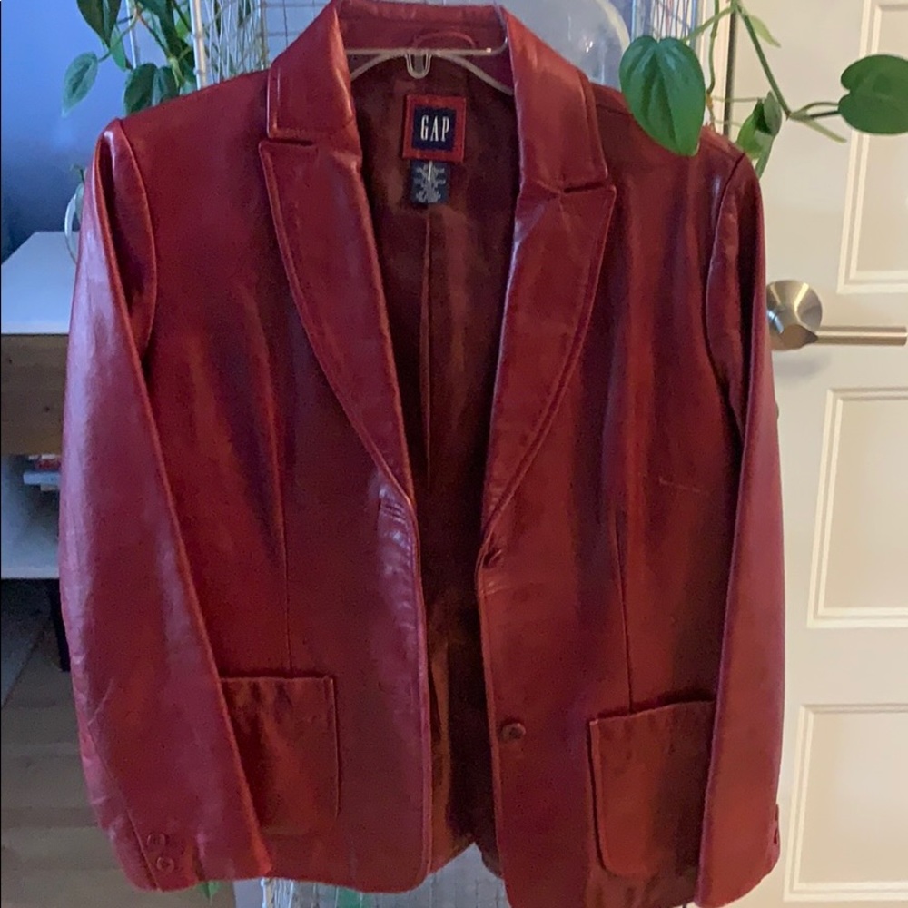 Vintage Gap leather jacket